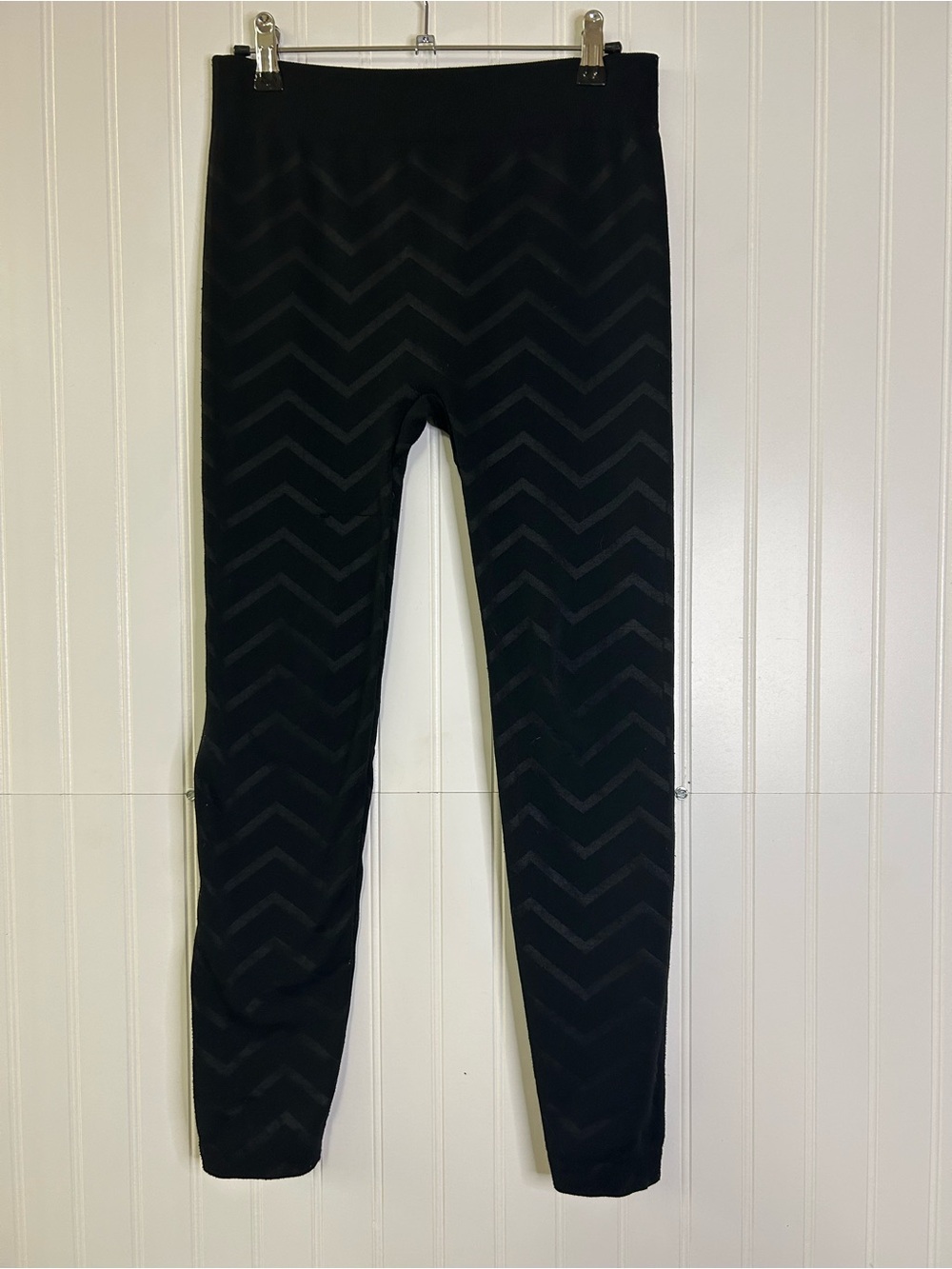 Blue Star Kids Chevron Patterned Leggings Size XL